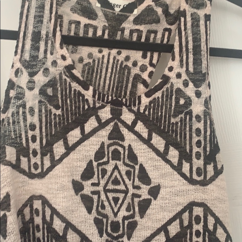 Cute Afrocentric high low tank